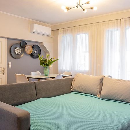 Pythagorio Blue Street Apartment With Balcony מראה חיצוני תמונה