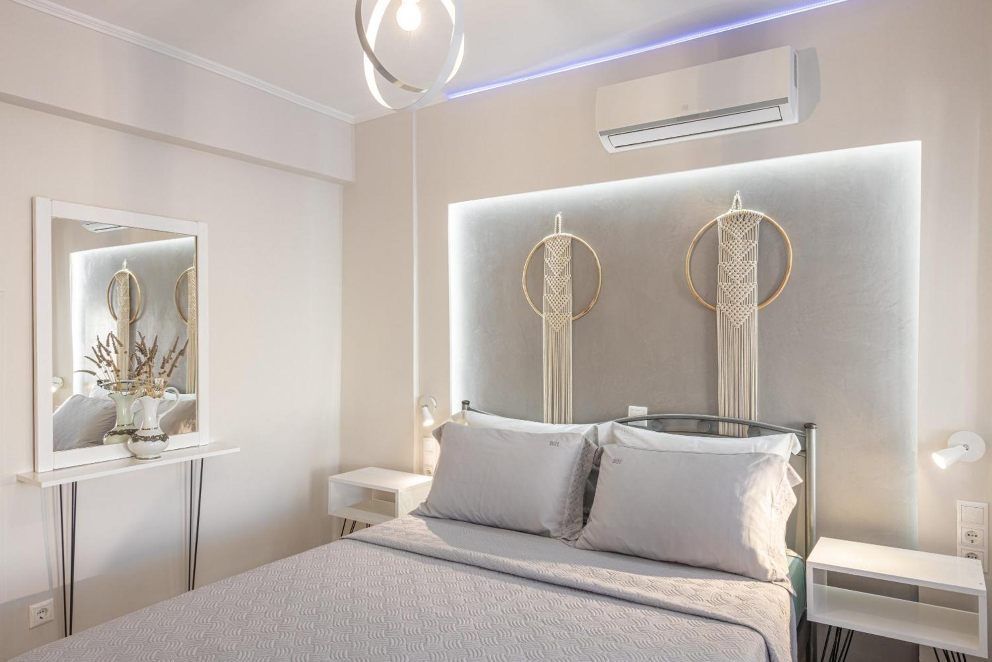 Pythagorio Blue Street Apartment With Balcony מראה חיצוני תמונה