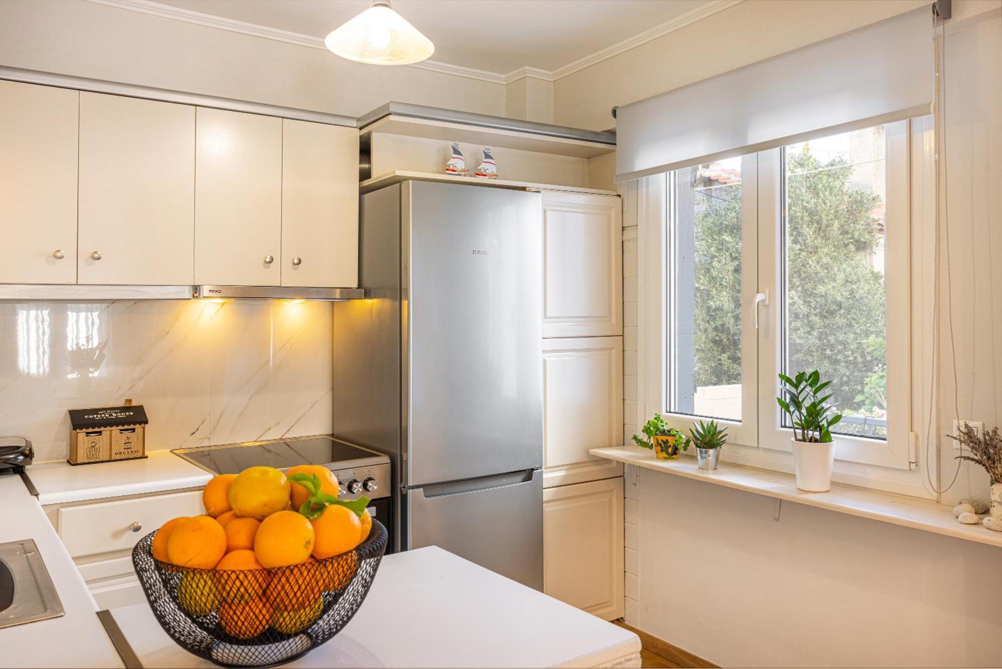 Pythagorio Blue Street Apartment With Balcony מראה חיצוני תמונה