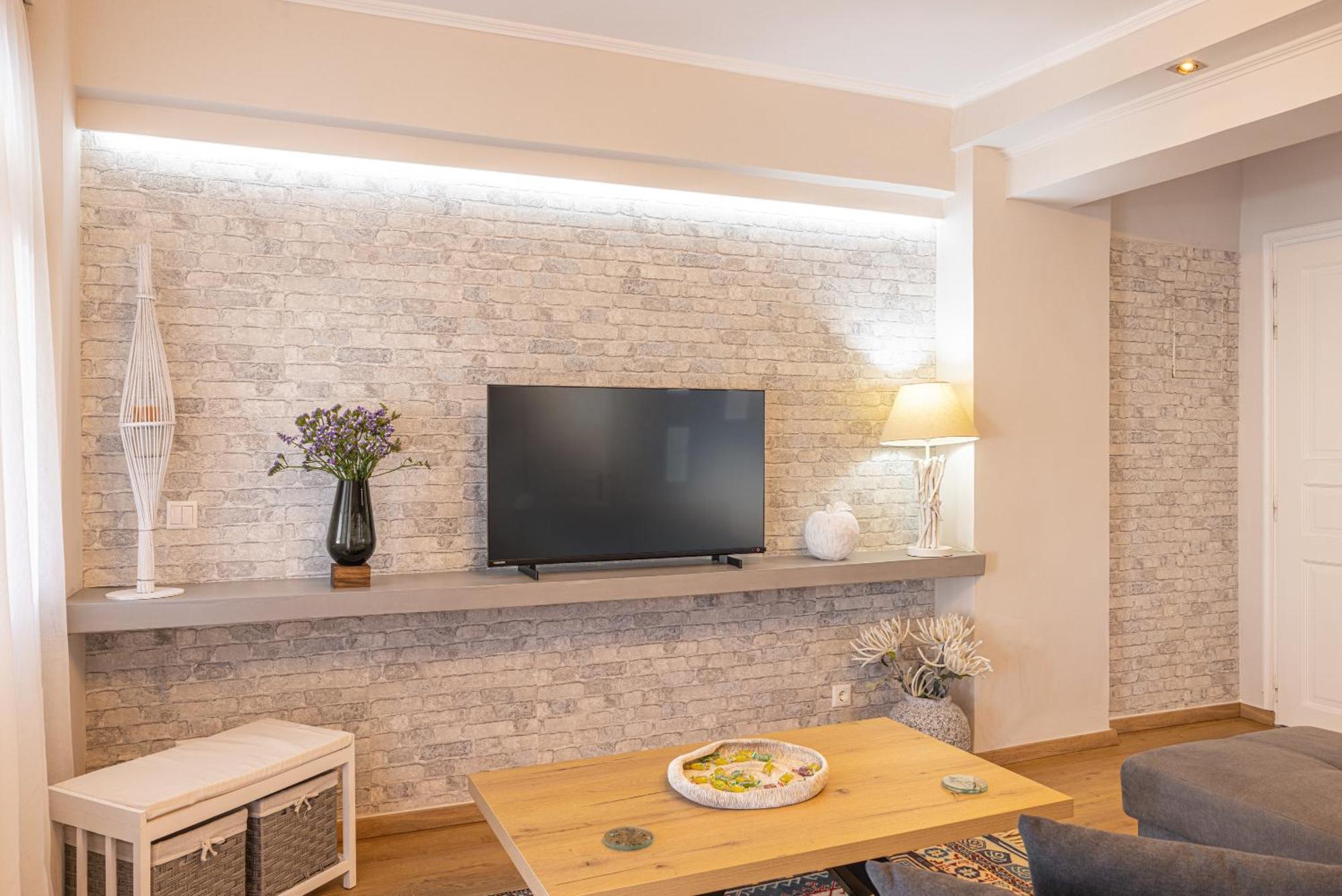 Pythagorio Blue Street Apartment With Balcony מראה חיצוני תמונה