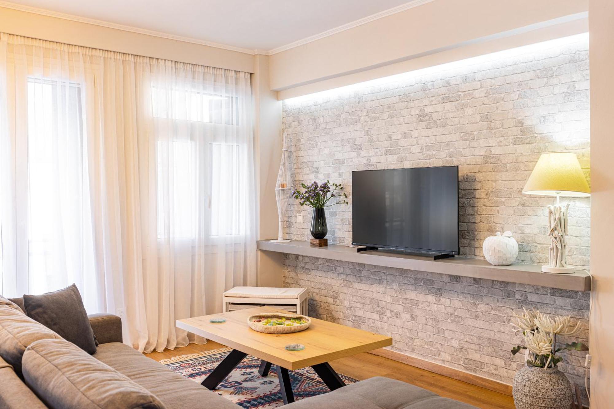 Pythagorio Blue Street Apartment With Balcony מראה חיצוני תמונה